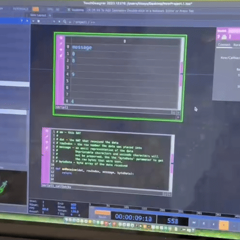 About the exploration on TouchDesigner and Arduino's connection, we found some tutorials and connected the Arduino's data to be shown on TouchDesigner, this was successful but we did not know how to move on. So we tried to learn more about how to connect other data with Arduino.